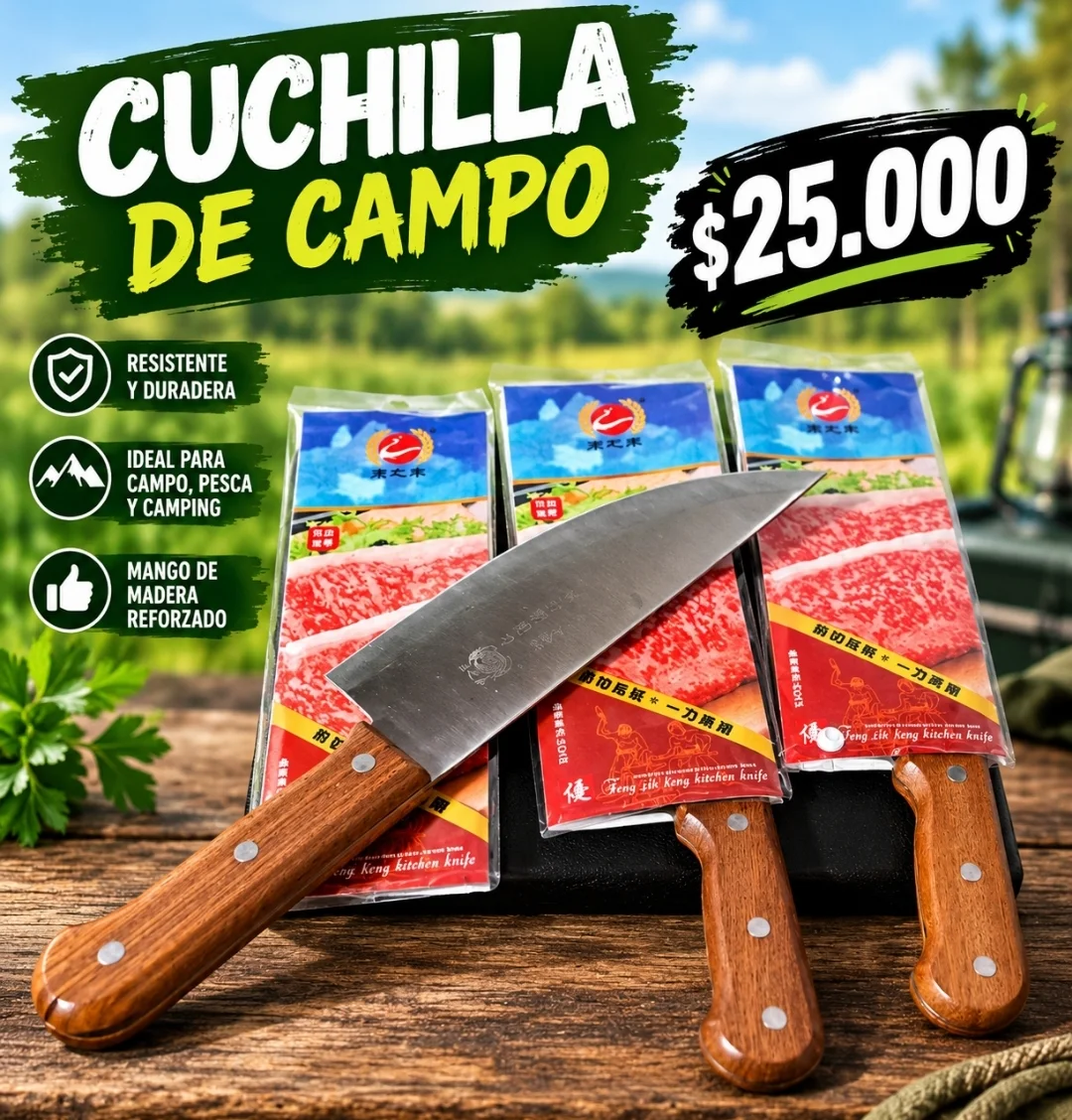 Cuchilla de campo.